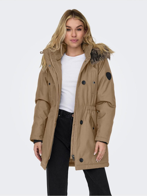 15304625 Onlırıs Fur Wınter Parka Lıfe Cc Otw Kadın Kaban