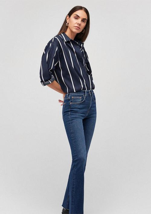 M1210838-81493 Kadın Uzun Kollu Gömlek