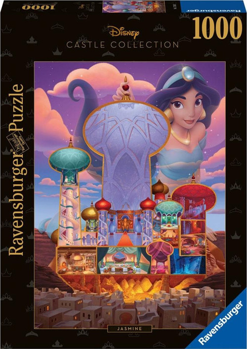 Yetişkin Puzzle 1000 Parça WD Jasmin Şato 173303