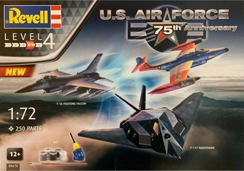 Maket Gift Set US Air Force 75. Yıl Dönümü 5670