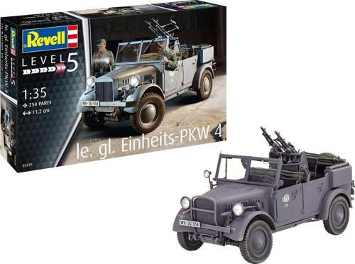Model Kit Askeri Araçlar le gl Einheits PKW 4 03339