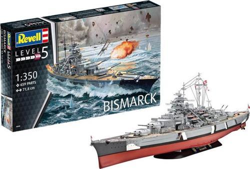 Maket Seti 1:350 Battleship Bismarck 5040