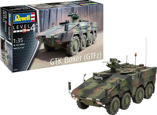 Maket Model Kit Askeri GTK Boxer GTFz 03343