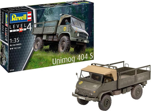Maket Model Kit Askeri Unimog 404 S 03348