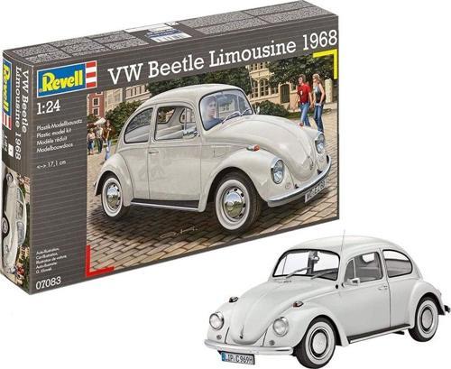 Maket Seti 1:24 Volkswagen Beetle Limo 1968 7083