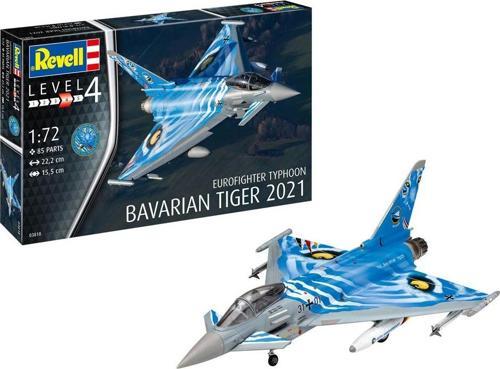 Model Kit Uçak Eurofighter Typhoon The Bavarian Tiger 2021 03818