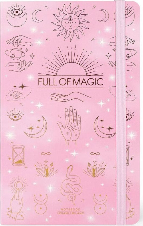 Sert Kapak Medium Çizgili Defter Magic VNOTP0103