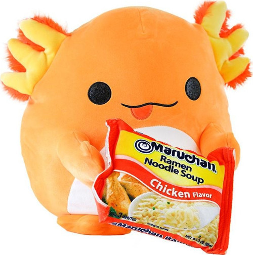 Aburcubur 35 cm Peluş Axolotl ve Maruchan 77511