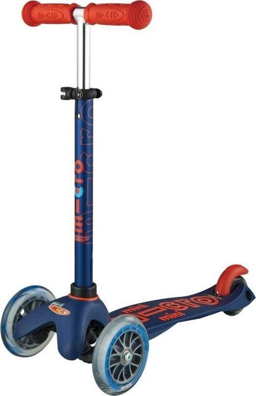 Mini Micro Scooter Deluxe Navy Blue LED MMD118