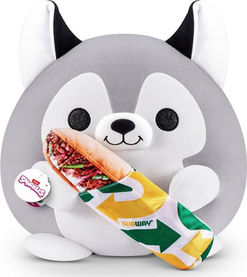 Aburcubur 35 cm Peluş Huskie ve Subway 77511