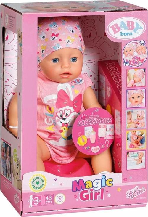Baby Born 43cm Magic Girl Bebeği 835005