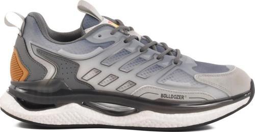 Gri Memory Foam Fileli Hafif Erkek Spor Ayakkabı 241398 M