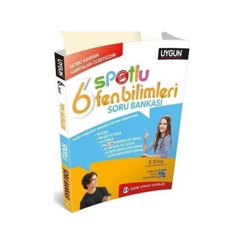 Sadık Uygun 6. Sınıf Spotlu Fen Bilimleri Soru Bankası 2021/2022