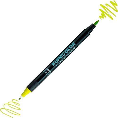 Mangaka Fine&Brush Yellow Green 125 Kalem CNKC-2200