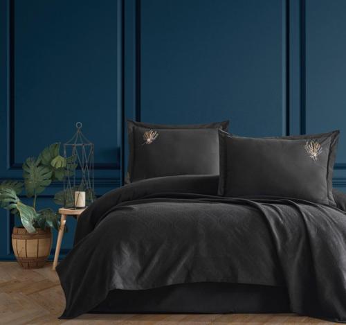 Sandal Pike Seti Siyah Çift Kişilik