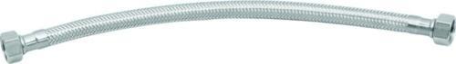 Aısı 304 Paslanmaz Çelik Örgülü Bağlantı Ve Batarya Hortumu - 3/8 Inç 60 Cm