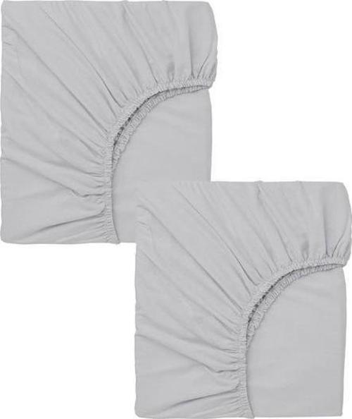2 Adet 40 x 80 + 10 cm Anne Yanı Lastikli Penye Kumaş Bebek Çarşafı