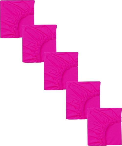 5 Adet 65 x 95 + 10 cm Anne Yanı Lastikli Penye Kumaş Bebek Çarşafı