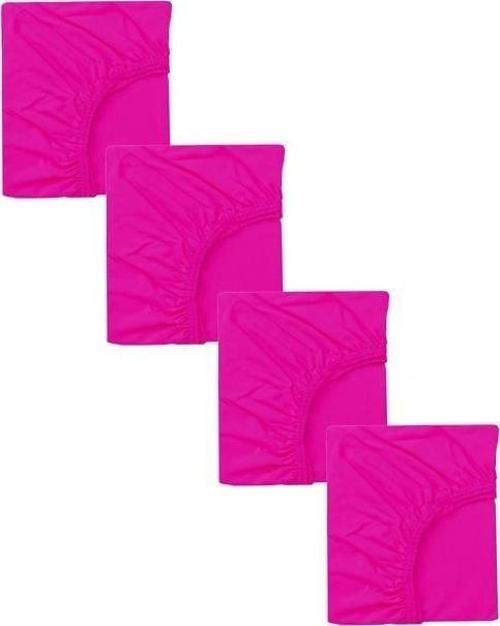 4 Adet 50 x 90 + 10 cm Anne Yanı Lastikli Penye Kumaş Bebek Çarşafı