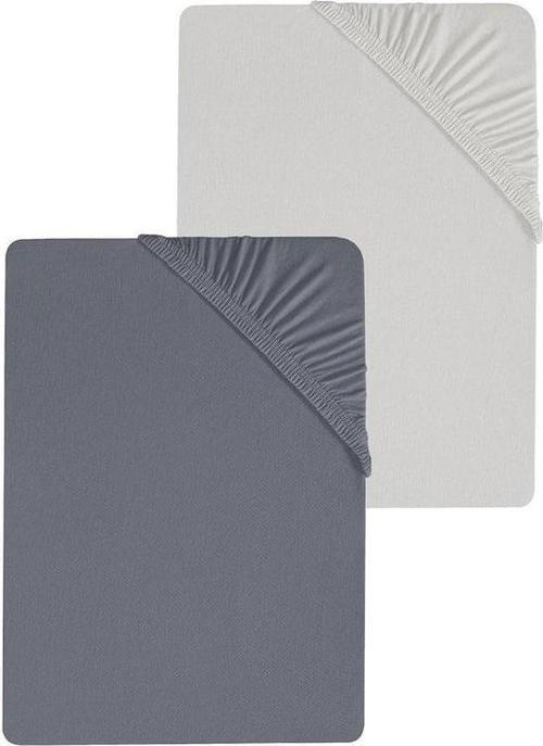 2 Adet Düz Pamuklu Tek Kişilik 80 x 200 x 30 cm Lastikli Penye Çarşaf