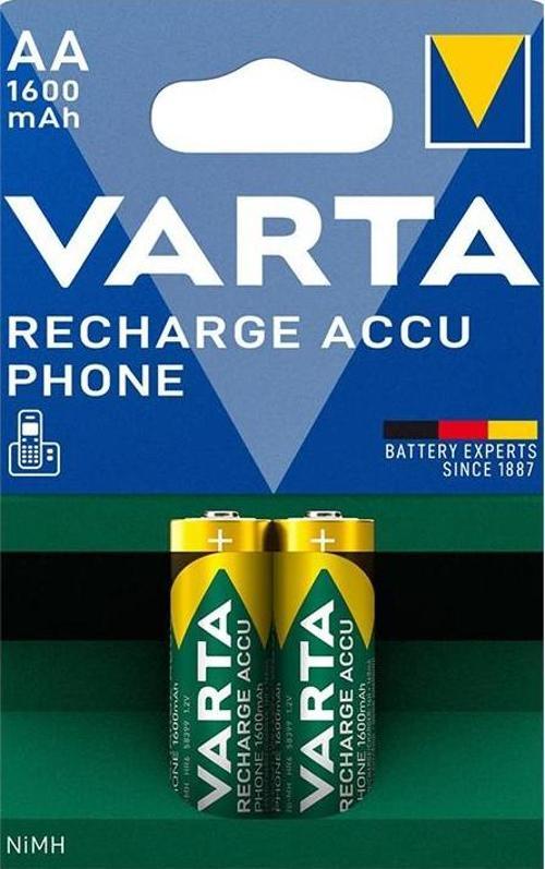 NI-MH 1.2 VOLT - 1600 MAH HR6 AA ŞARJLI 2Lİ KALEM PİL