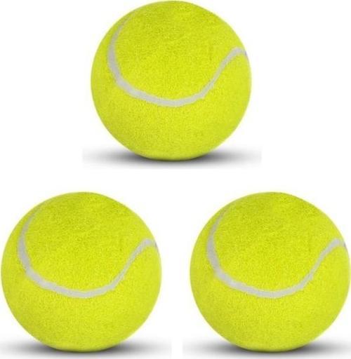 3 Adet Başlangıç Seviye Kauçuk Elastik Tenis Topu Yeşil
