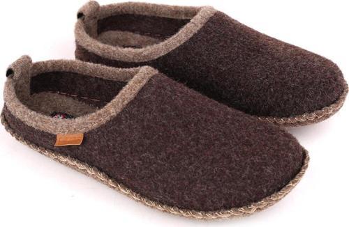 14771 Sessiz Kaydırmaz Taban Keçe Unisex Ev Ve Misafir Terliği