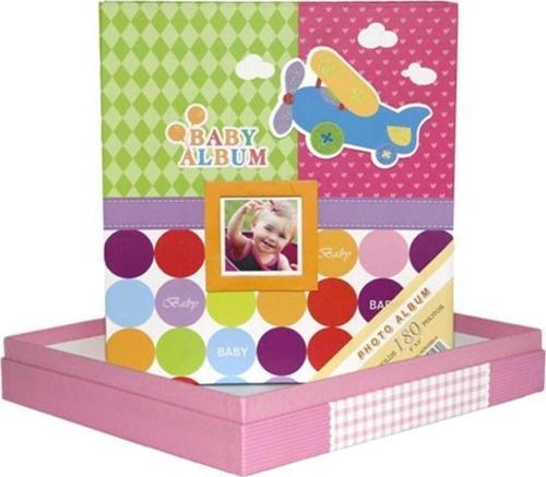 10x15cm 180 Fotoğraf Kapasiteli Lüks Bebek Fotoğraf Albümü