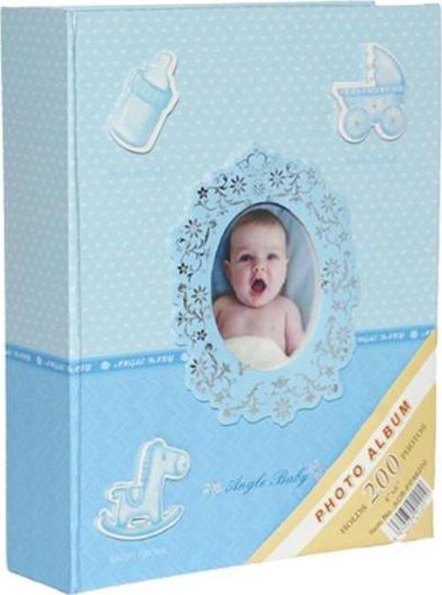 10x15cm 100 Fotoğraf Kapasiteli Lüks Bebek Fotoğraf Albümü