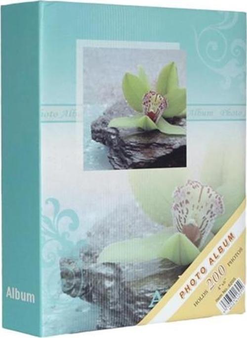 10x15cm 200 Fotoğraf Kapasiteli Desenli Lüks Ofset Fotoğraf Albümü