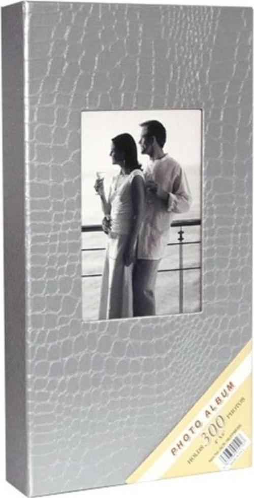 10x15cm 300 Fotoğraf Kapasiteli Lüks Pencereli Deri Fotoğraf Albümü