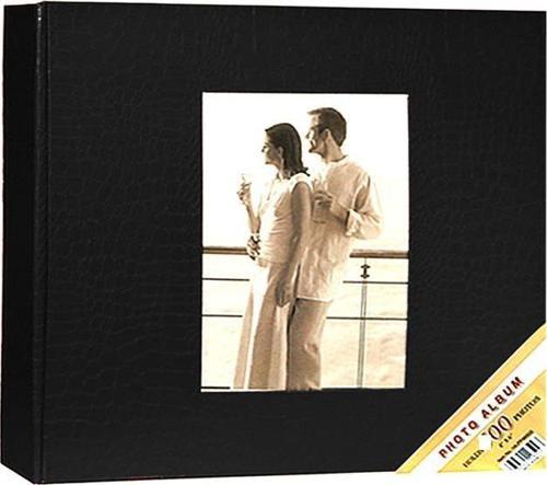 10x15cm 600 Fotoğraf Kapasiteli Lüks Pencereli Deri Fotoğraf Albümü