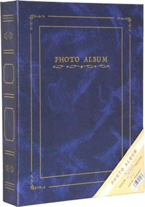 13x18cm 200 Fotoğraf Kapasiteli Ciltbezli Lüks Fotoğraf Albümü