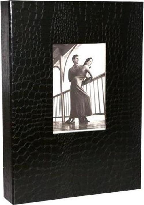 13x18cm 200 Fotoğraf Kapasiteli Lüks Pencereli Deri Fotoğraf Albümü