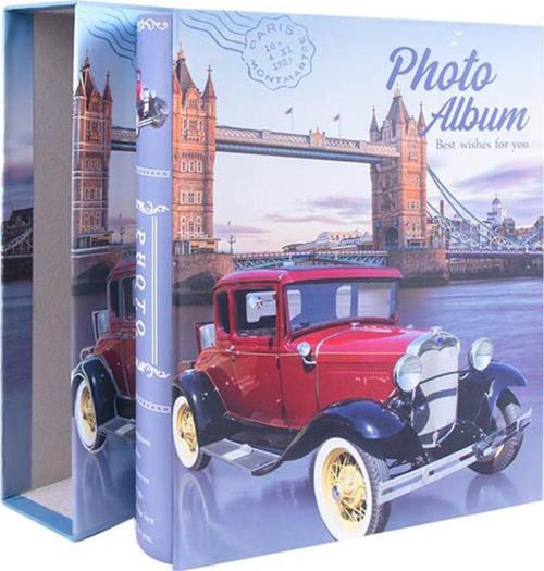 RS038 Fotoğraf Albümü 10x15cm 200'lük Lüx Desenli Kutulu Not Yazılabilir