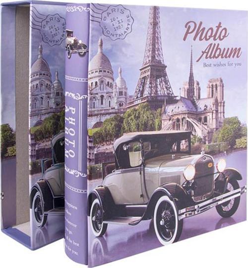 RS038 Fotoğraf Albümü 10x15cm 200'lük Lüx Desenli Kutulu Not Yazılabilir