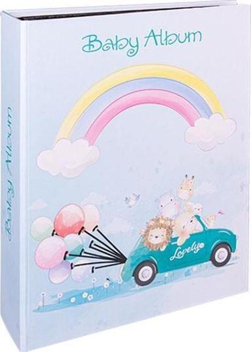 RS306 Fotoğraf Albümü 10x15cm 200 Fotoğraf Kapasiteli Baby Desenli Lüks Albüm