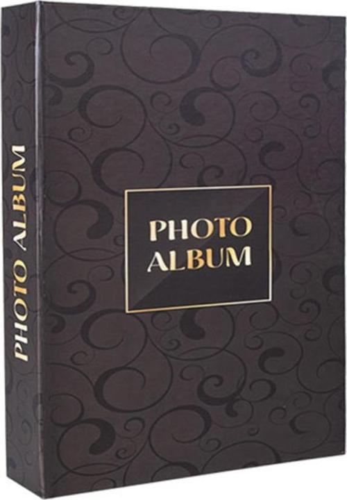 RS306 Fotoğraf Albümü 10x15cm 200 Fotoğraf Kapasiteli Retro Desenli Lüks Albüm