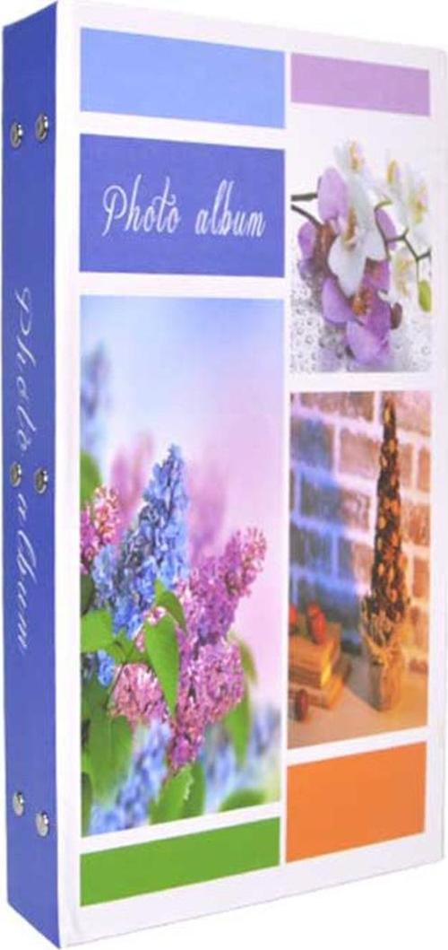 RS098 Fotoğraf Albümü 10x15cm 300 Fotoğraf Kapasiteli Çiçek Desenli Albüm