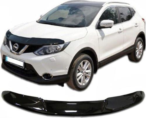 Nissan Qashqai Kaput Rüzgarlığı Parlak Siyah 2014-2016 Arası 4 Mm Kalın Plastik