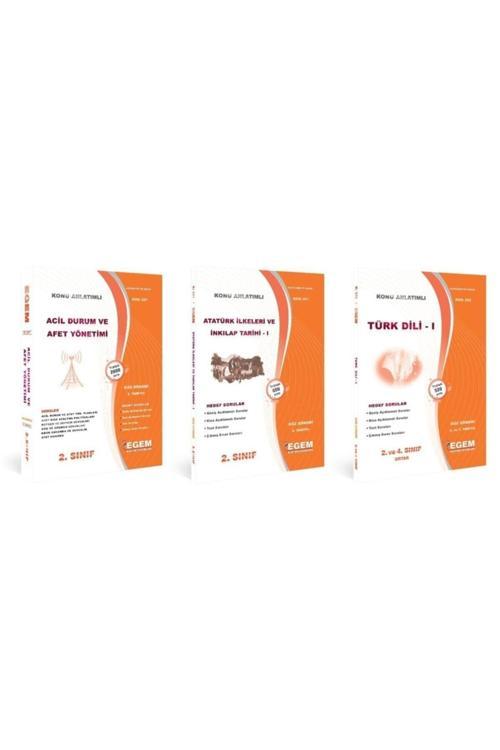 Egem Yayınları And.Aöf Acil Durum Ve Afet Yönetimi 2 Sınıf Güz Dönemi Konu Ve Soru Set