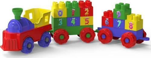 Farbu Oyuncak Eğitici Blok 31 Parça Sayı Treni