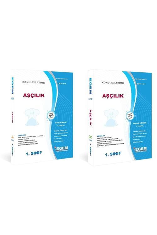 Egem Eğitim Yayınları Aöf Açık Öğretim Aşçılık 1 Sınıf 1 Ve 2.Dönem Güz Ve Bahar Dönemi Konu Anlatımlı Soru Bankası