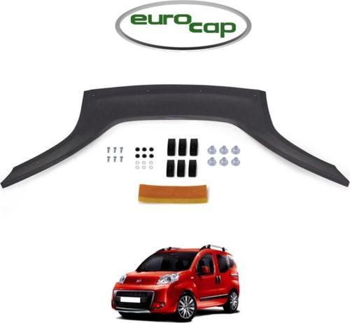Peugeot Bipper Ön Kaput Koruma Rüzgarlığı 3Mm Akrilik (Abs) Parlak Siyah Deflektör 2007-2016
