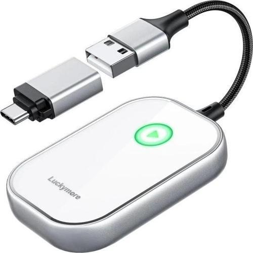 Kablosuz Carplay Adaptörü White