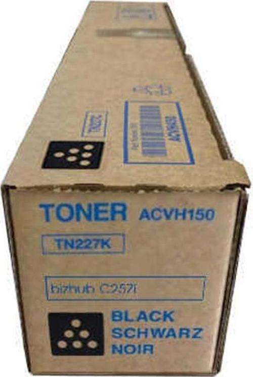 Konica Minolta TN-227K Black Siyah Orjinal Fotokopi Toneri Bizhup C257i