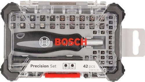 test Bosch 42 Parça Hassas Vidalama - Bits Ucu Seti