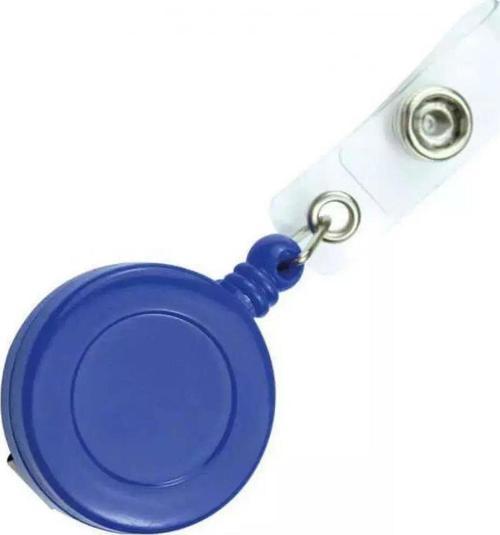 Yaka Kartı Askı Yoyosu Mavi (50 Li Paket)