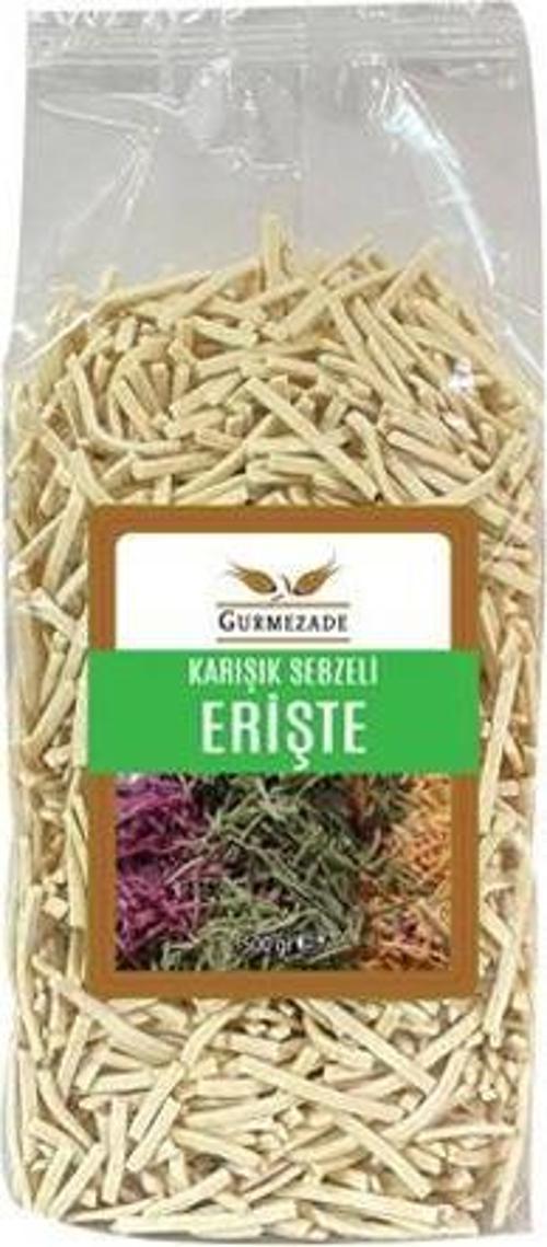Gurmezade Karışık Sebzeli Yumurtalı Erişte 500 g e