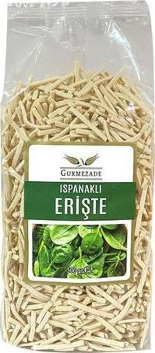Gurmezade Ispanaklı Yumurtalı Erişte 500 g e
